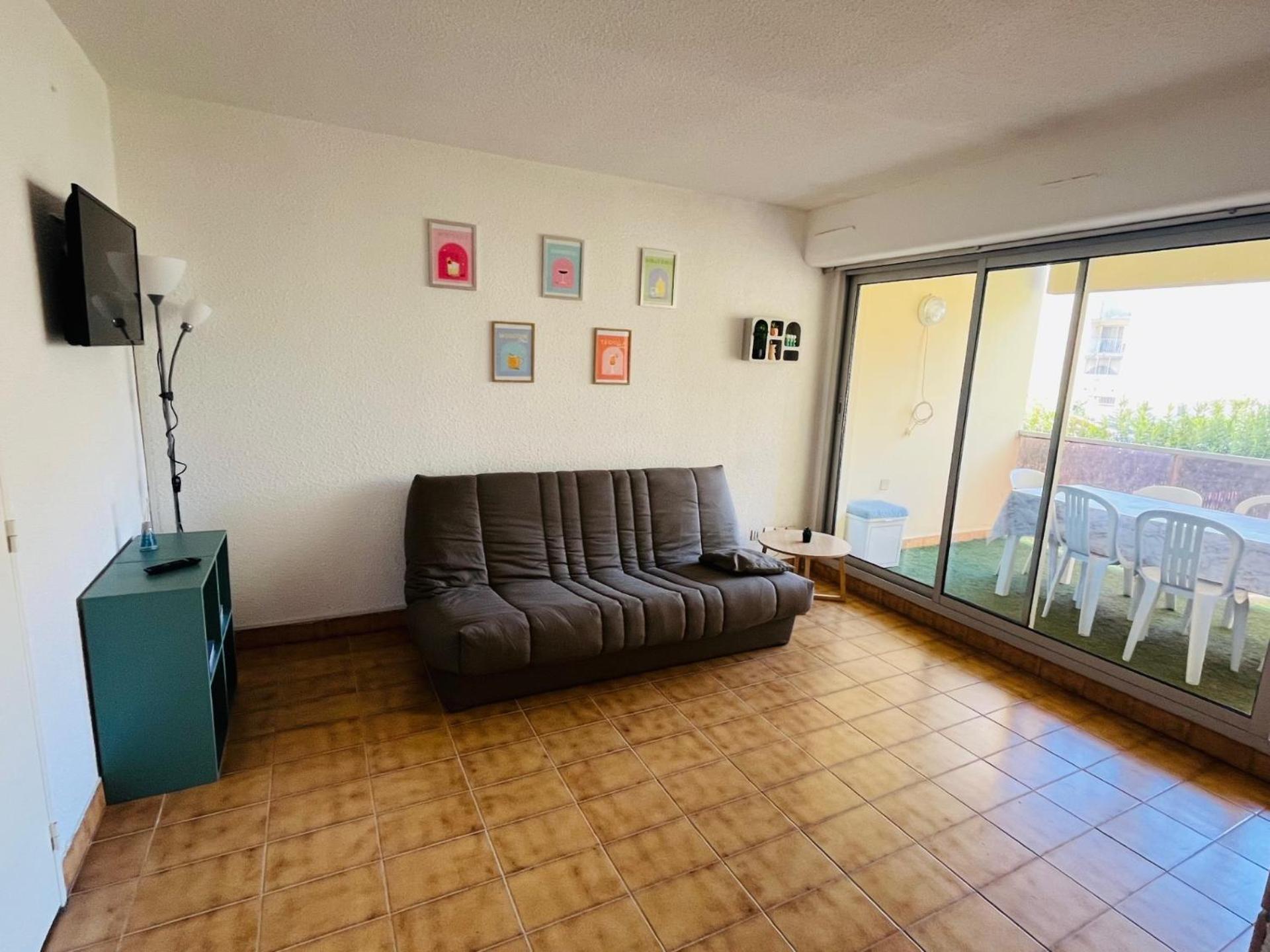 T2 ,4 Couchages ,Climatise ,Terrace ,En Face D'Aqualand ,Plage Rochelongue Agde Exteriér fotografie